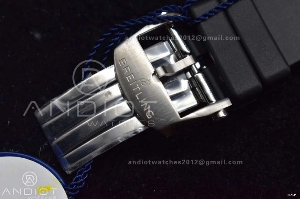 B01 LE SS A7750 Version Wht 43mm Navitimer 1:1 BLS Best L-Black Chrono 0414